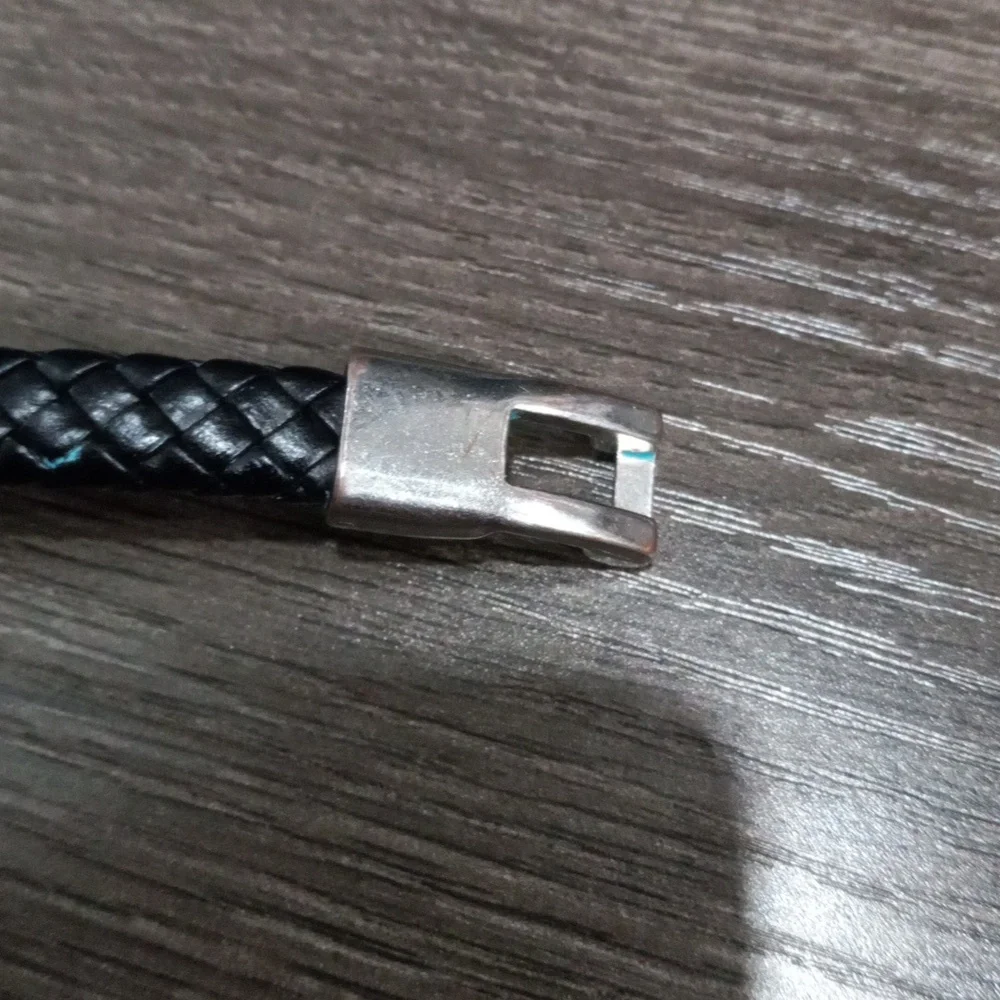 One Piece Anime Bracelet Luffy Skeleton Straw Hat Pirate Braided Wristband - Picture 6 of 8